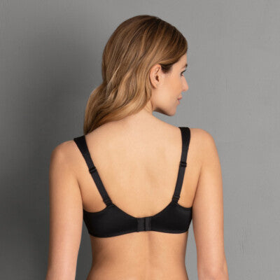 Reggiseno Lucia Anita con Ferretto e Coppa Soft Nero/Rose  - Prodotto in Svendita Finale