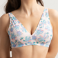 Paloma Pink Bralette Senza Ferretto Con Coppe Morbide Fantasia Palme