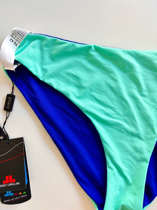 Slip Costume Double Face Blu/Menta