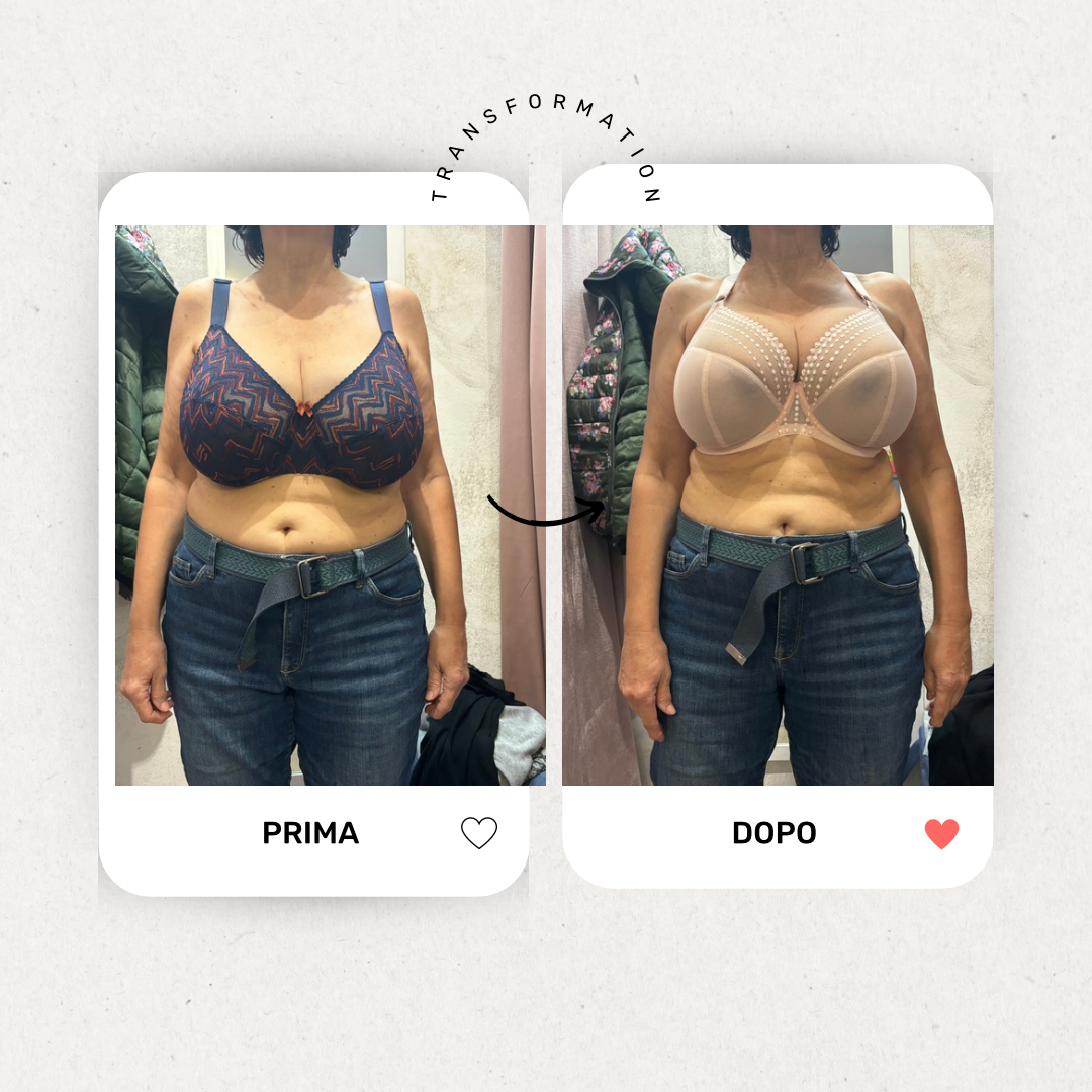 Consulenza Bra Fitting in Negozio – La tua taglia perfetta di reggiseno in un’ora