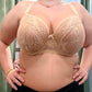 Reggiseno Valentine con coppa ricamata in pizzo soft e ferretto Nude