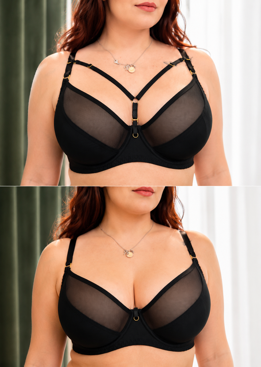 Reggiseno Soft con Spalline Intercambiabili e Laccetto Rimovibile Lv Fitting A-41 soft