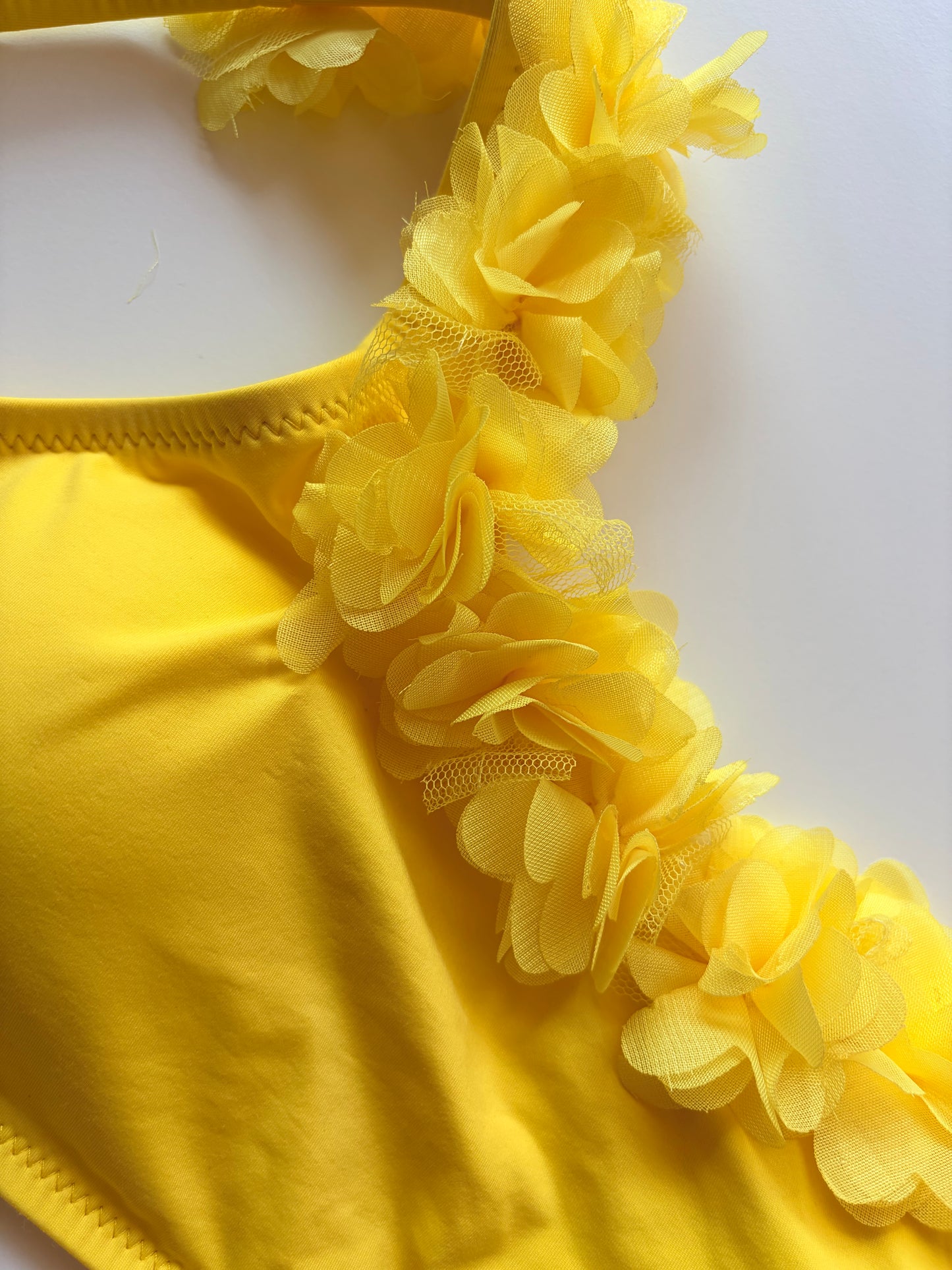 Reggiseno Costume Senza Ferretto Fascia Monospalla Vacanze Italiane Giallo ULTIME TAGLIE PRONTA CONSEGNA