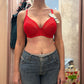 Shea Reggiseno Con Ferretto E Coppe Soft Effetto Plunge 6062