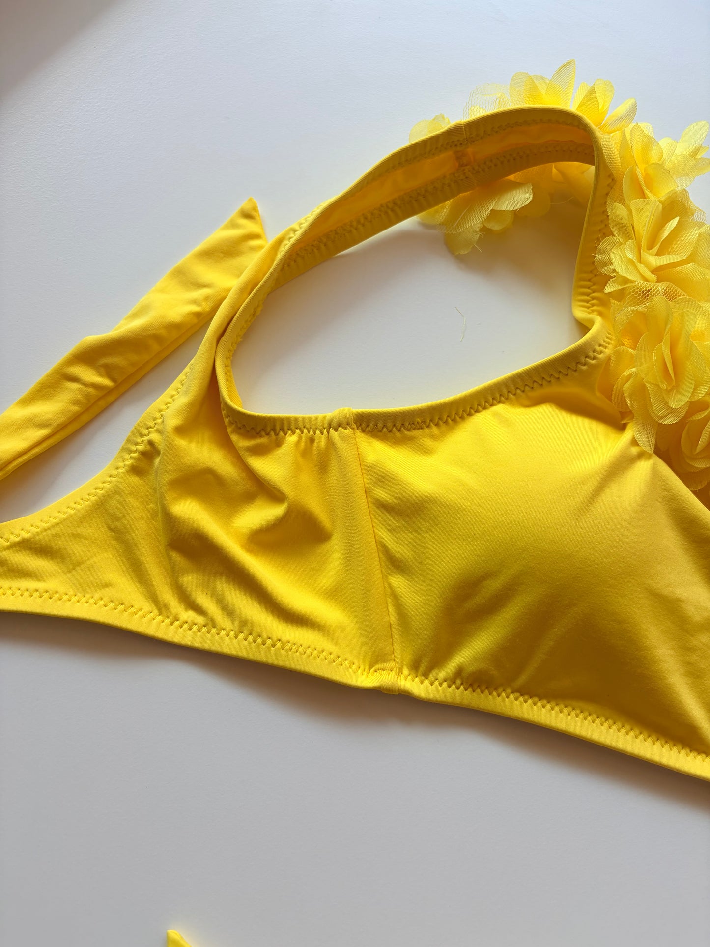 Reggiseno Costume Senza Ferretto Fascia Monospalla Vacanze Italiane Giallo ULTIME TAGLIE PRONTA CONSEGNA