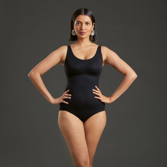 Body Con Coppette Estraibili 3554 Nero