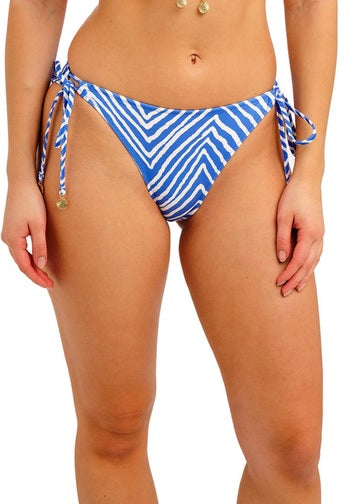 Freya Fiji Falls Slip Costume A Vita Media Con Laccetti Laterali Ocean