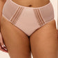 Elomi Matilda Reggiseno Plunge Ideale Per Coppe Abbondanti con J-hook Pearl Blush