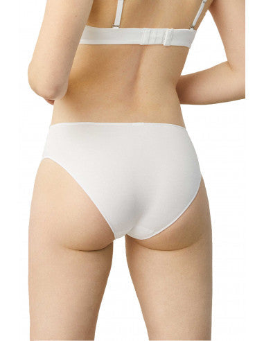 Slip Midi Cotone Organico 19641 Nero/Nude/Bianco