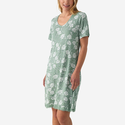 Camicia da notte Mezza Manica Viscosa Modal N19041