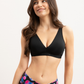 Paloma Pink Bralette Senza Ferretto Con Coppe Morbide Nero