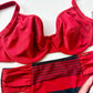 Reggiseno Costume Con Ferretto Rosso Mattone 81390