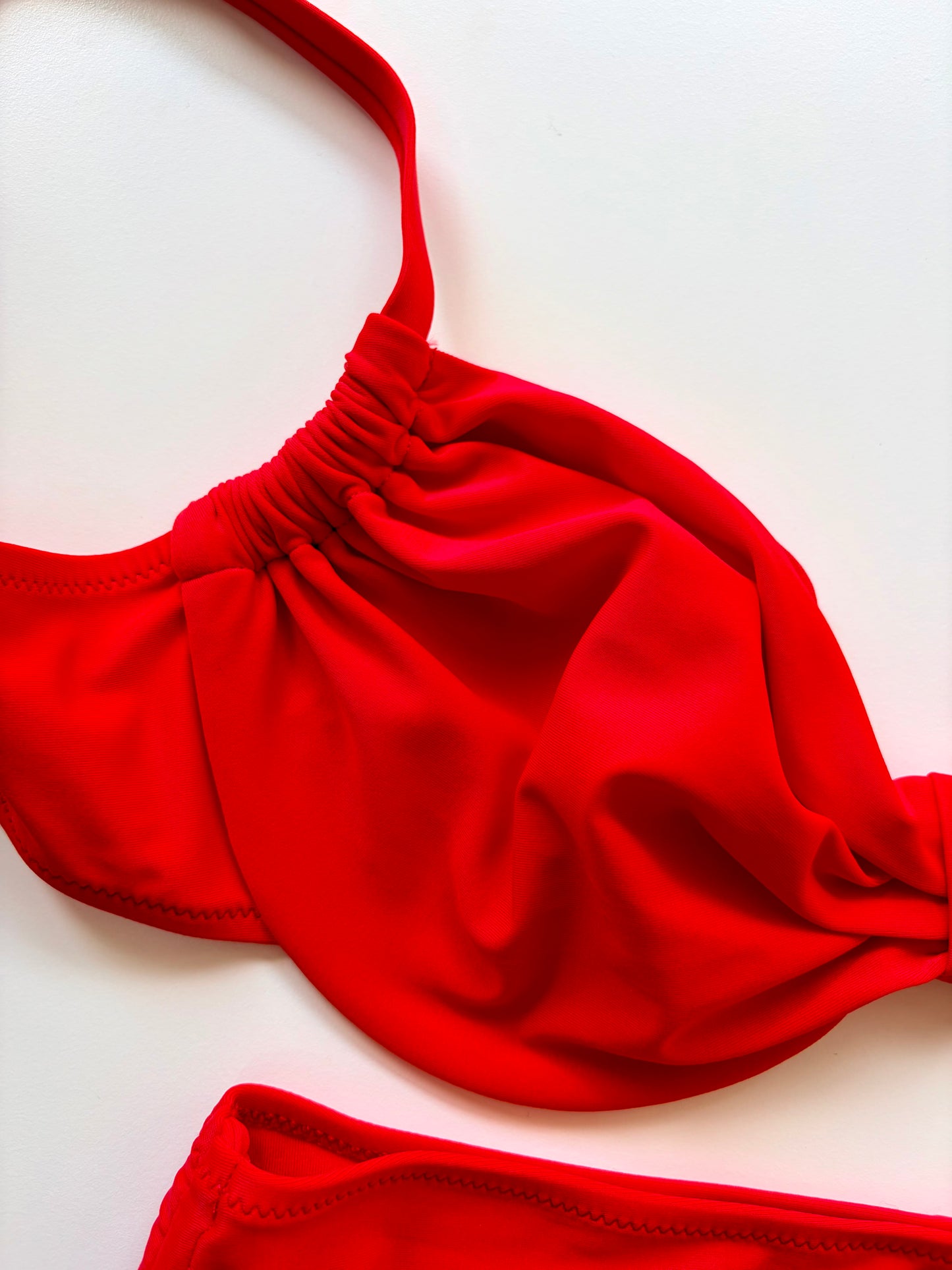 Katia Reggiseno Costume Rosso Con Ferretto