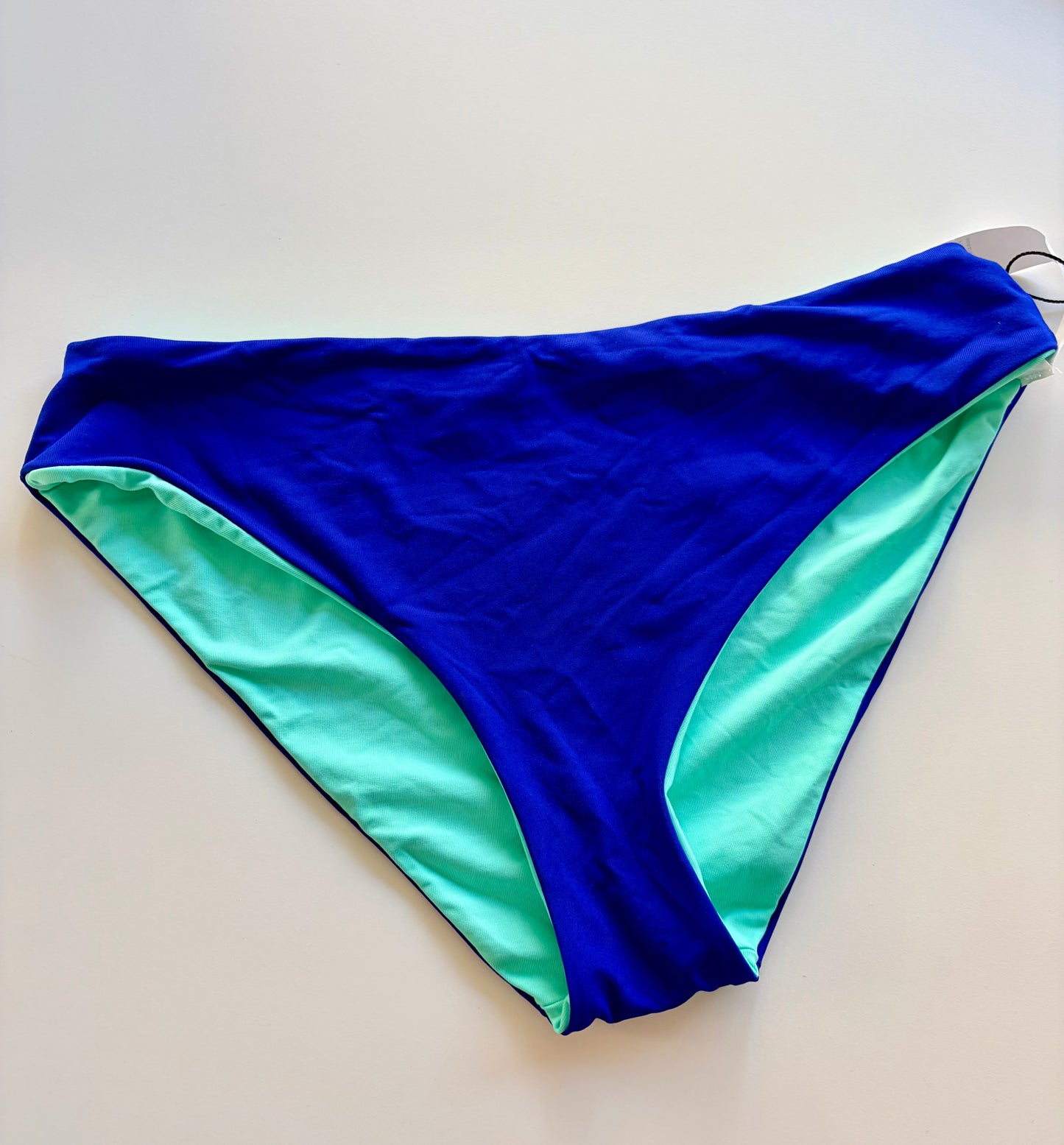 Slip Costume Double Face Blu/Menta