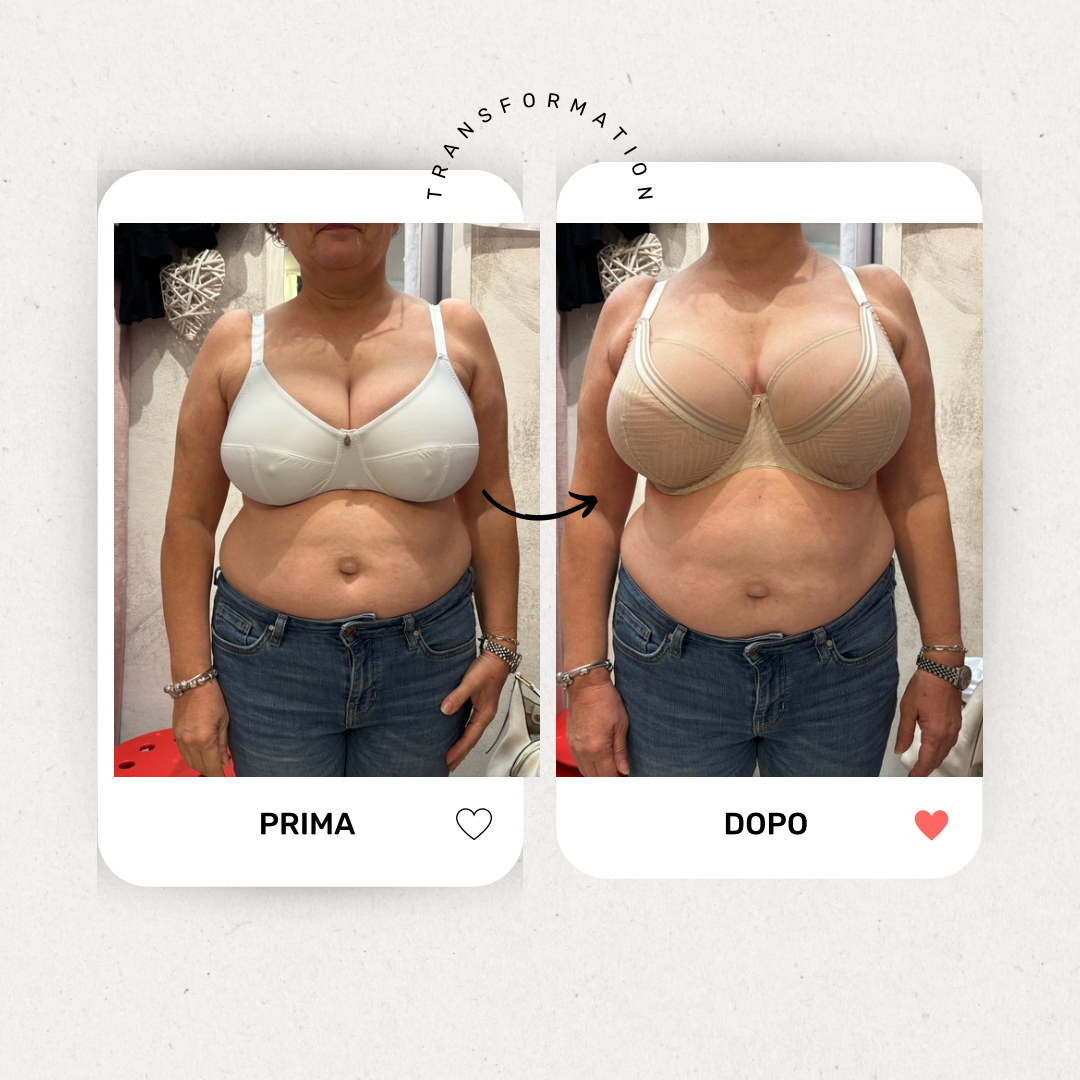 Consulenza Bra Fitting in Negozio – La tua taglia perfetta di reggiseno in un’ora