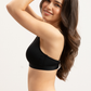 Paloma Pink Bralette Senza Ferretto Con Coppe Morbide Nero