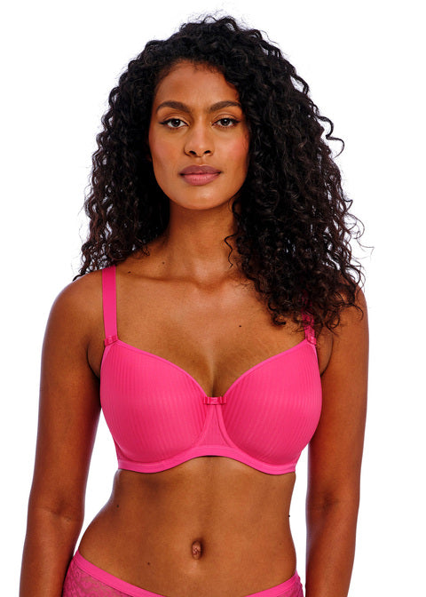 Idol Hot Pink Balcony Bra