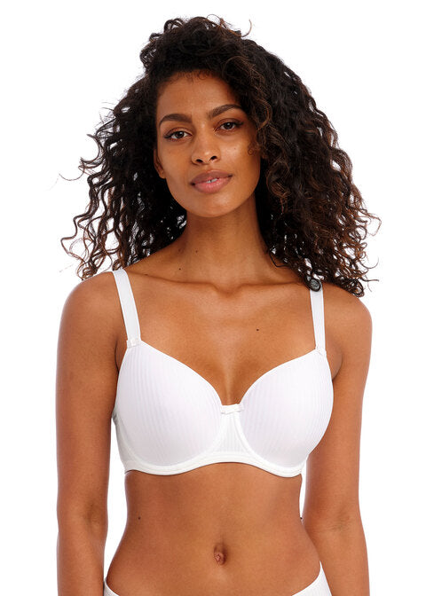 Idol White Balcony Bra