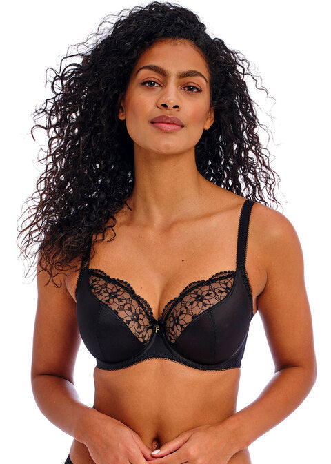 Hallie Black UW Plunge Bra