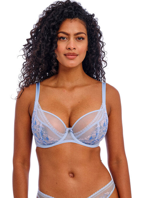 Sydnie Chambray Plunge Bra