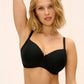 Freya Flirt Reggiseno A Balconcino Con Ferretto E Coppe Leggermente Imbottite Nero