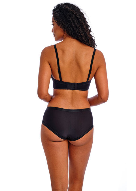Deco Black Strapless Bra