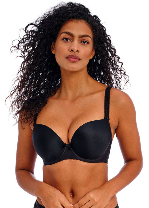 Deco Black Plunge Bra