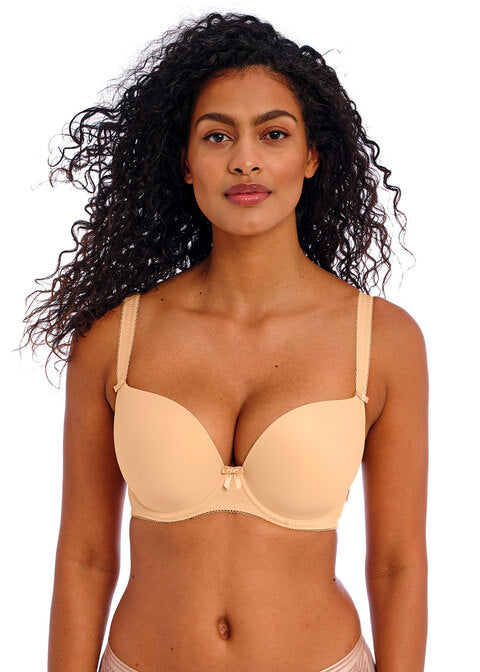Deco Nude Plunge Bra