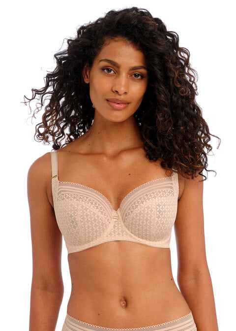 Viva Lace Natural Beige Side Support Bra