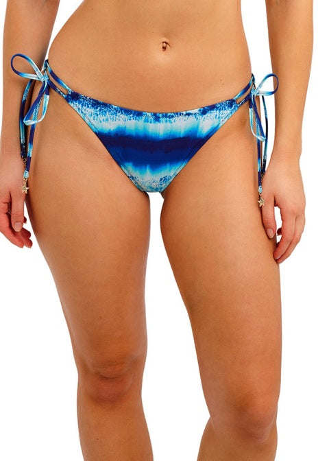 Cadiz Coast Slip Costume A Vita Bassa Con Laccetti Laterali