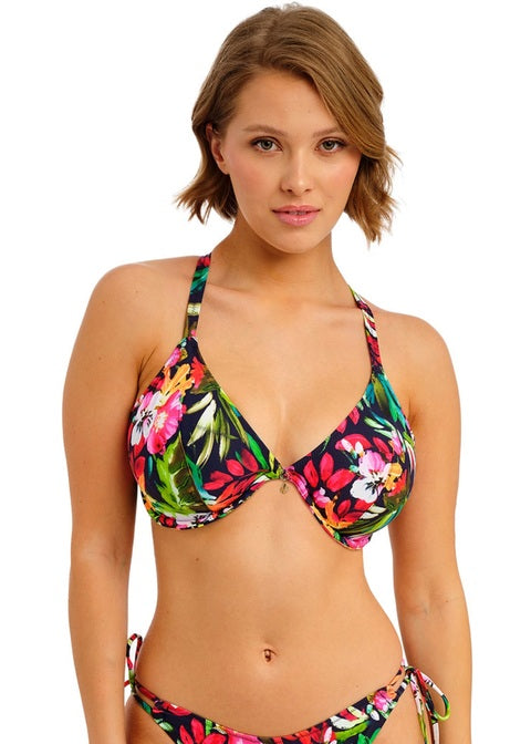 Kailua Shores Reggiseno Costume Con Ferretto E Coppe Effetto Plunge