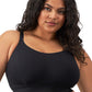 Elomi Downtime Bralette Senza Ferretto In Cotone Modal Traspirante Ideale Per Seni Abbondanti Nero
