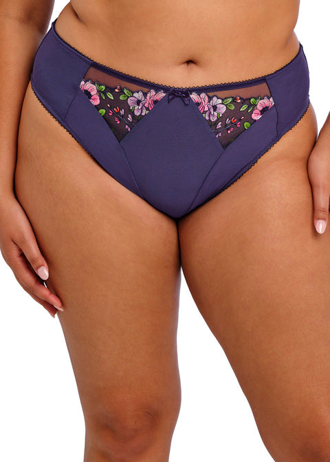 Himari Midnight High Leg Brief