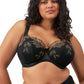 Elomi Teagan Reggiseno A Balconcino Con Ferretto E Coppe Preformate Nero
