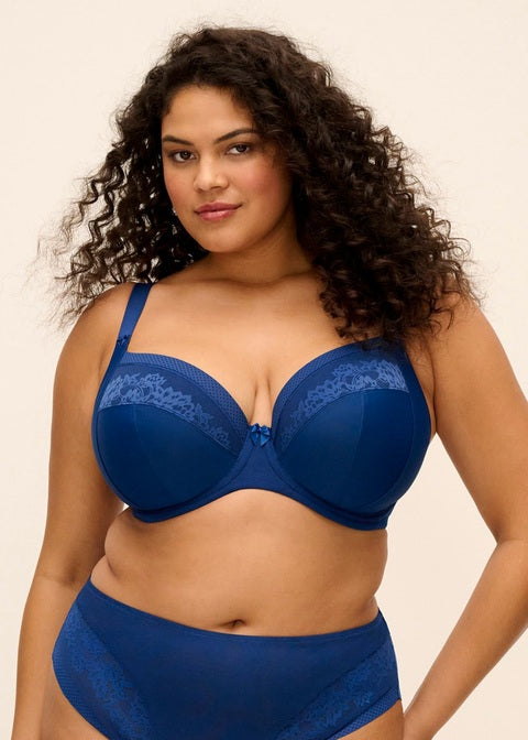 Elomi Nerina Reggiseno Con Ferretto E Coppe Soft French Navy