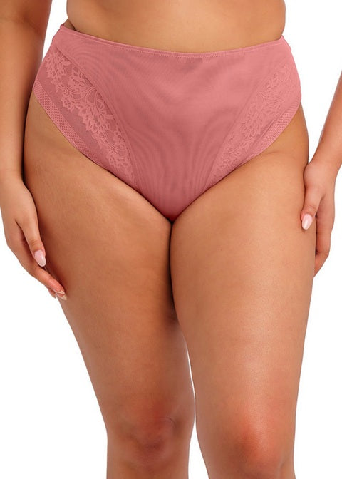 Nerina Slip A Vita Alta Leggermente Contenitivo Anche Taglie Curvy Dusty Rose