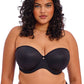 Smooth Reggiseno A Fascia Con Ferretto E Coppe Preformate Nero
