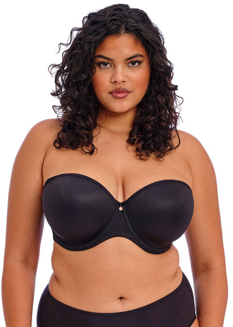 Smooth Reggiseno A Fascia Con Ferretto E Coppe Preformate Nero