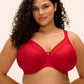 Elomi Smooth Reggiseno Minimizer Con Ferretto E Coppa Liscia Rosso