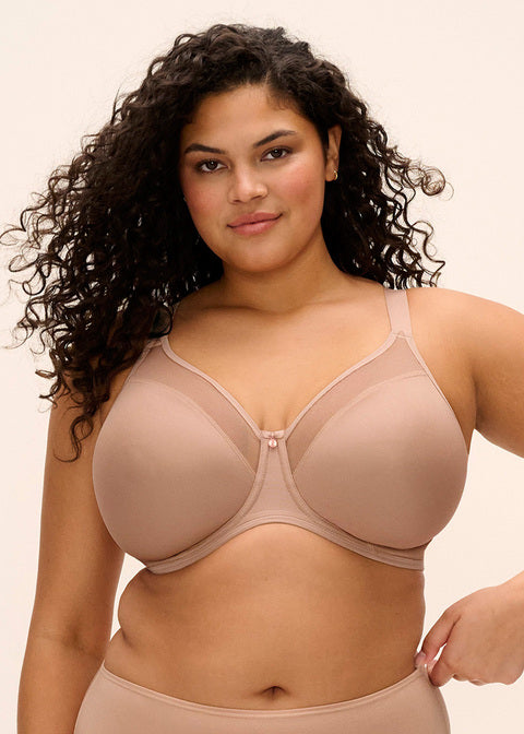 Reggiseno Minimizer Smooth Coppa Liscia Modellante con Ferretto Sahara
