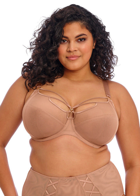 Sachi Reggiseno Con Ferretto E Coppe Soft Ricamate E Collegate Cafe Au Lait