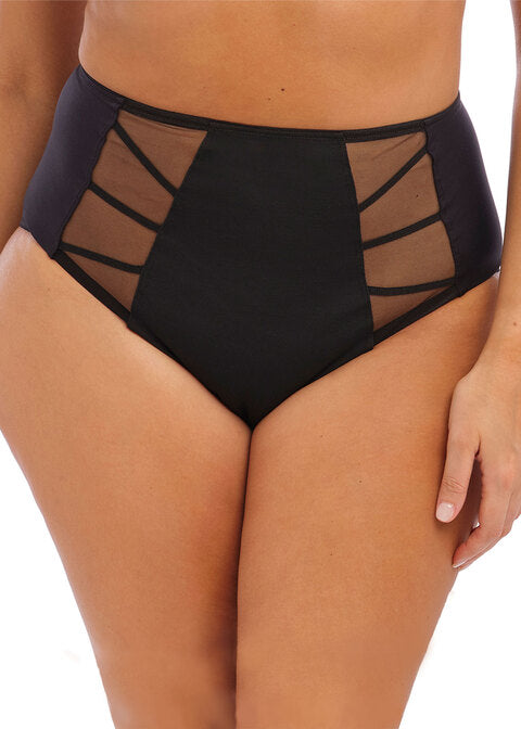 Sachi Slip A Vita Alta Leggermente Contenitivo Nero