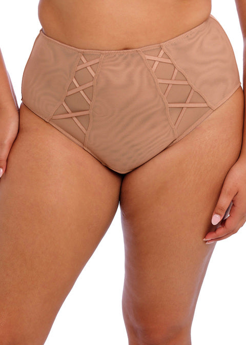 Sachi Slip A Vita Alta Leggermente Contenitivo Nero Cafe Au Lait