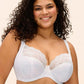 Elomi Lucie Reggiseno Semi Soft Con Coppe Morbide E Ferretto Bianco