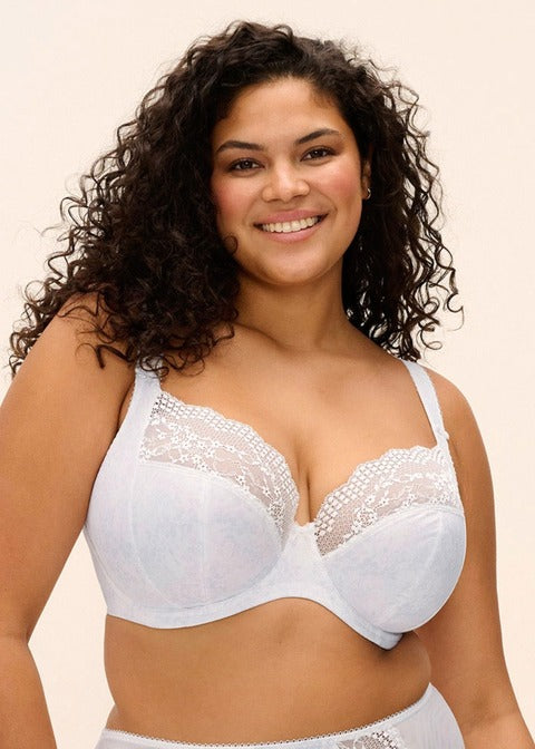 Lucie Reggiseno Semi Soft Con Coppe Morbide E Ferretto Bianco