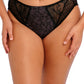 Lucie Slip A Vita Alta Con Dettagli In Pizzo Nero
