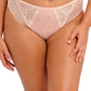 Lucie Slip A Vita Alta Con Dettagli In Pizzo Pale Blush