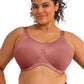 Elomi Energise Reggiseno Sportivo con Ferretto ad Alto Sostegno Rosewood