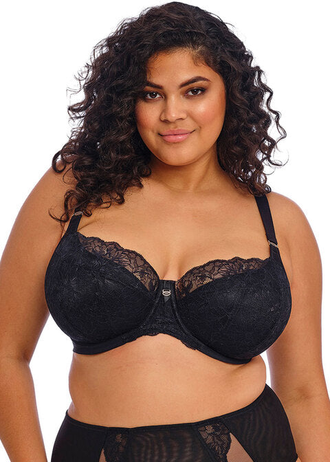 Brianna Reggiseno A Balconcino Con Ferretto E Coppa Imbottita Rivestita In Pizzo Nero