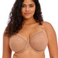Elomi Matilda Reggiseno Plunge Bra Ideale per Coppe Abbondanti con J-hook Cafe Au Lait